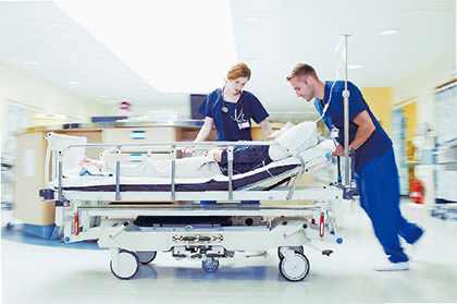 Hospital elevator